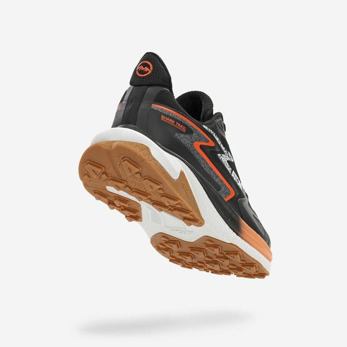Men's trail running shoes (mountain running) Atom AT160 Shark Trail Ion Blast Dark